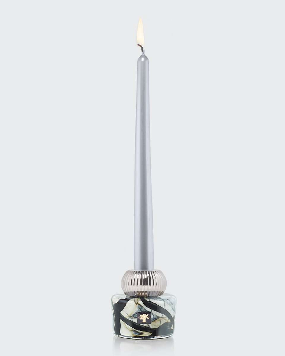 Twins Marble Candlesticks